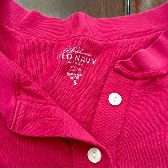 🛑 Final Price 🛑 Old Navy Small Henley Top - Picture 4 of 4